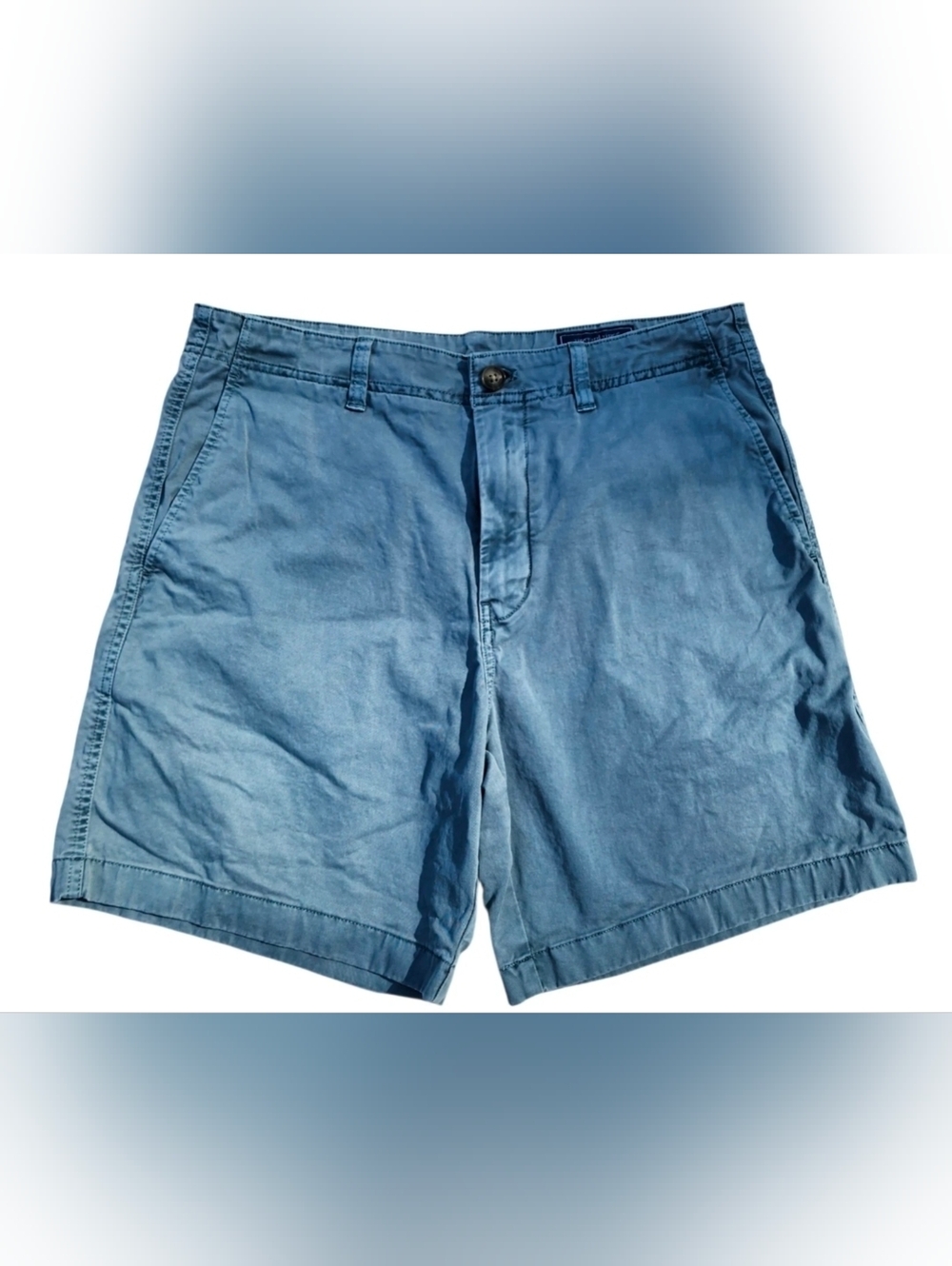 Vineyard Vines Island Shorts Mens 32 Blue Chino Stretch Casual